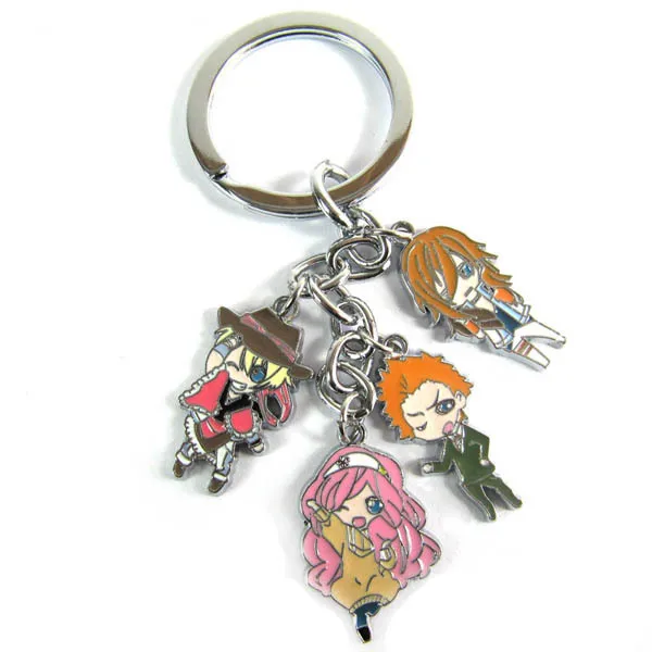 Аниме Uta no Prince sama Maji Love 1000% брелок Tsukimiya Ringo Hyuga Ryuya Ittoki Otoya Nanami Haruka Милый Забавный металлический брелок для ключей