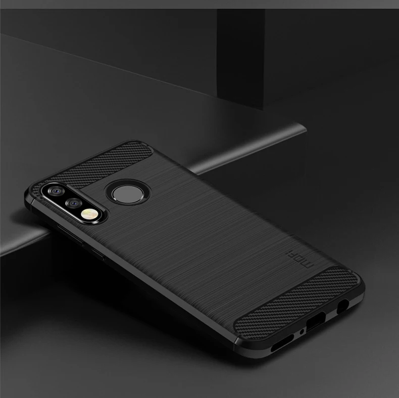 Чехол MOfi для huawei P30 Lite, матовый чехол из углеродного волокна, мягкий чехол из ТПУ для huawei P30 Pro, чехол для телефона huawei P30, задняя крышка