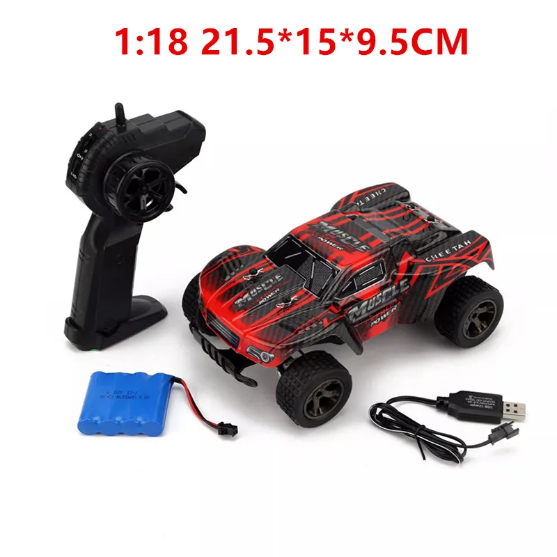 1:22 высокоскоростной Мини RC автомобиль Monster Truck 2WD Drift Внедорожные багги гоночные автомобили радиоуправляемые игрушки для детей подарки на день рождения - Цвет: LR-C005 Red