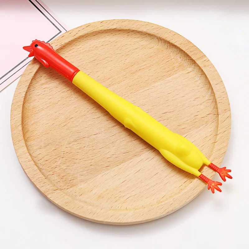 Рисунок из мультфильма креативное канцелярские забавные кричащий цыпленок