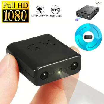 

XD Mini Wifi Camera 1080P Full HD Surveillance Camcorder Infrared Night Vision Cam One-key Motion Photograph DV Cam