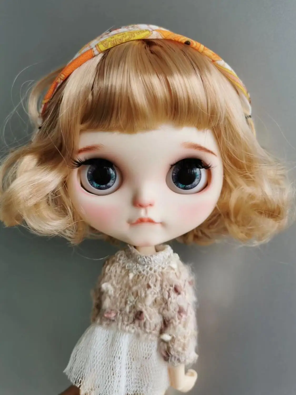 make up 1 Предпродажа изготовление на заказ кукла Сделай Сам Обнаженная кукла blyth 20190904 - Цвет: make up 1
