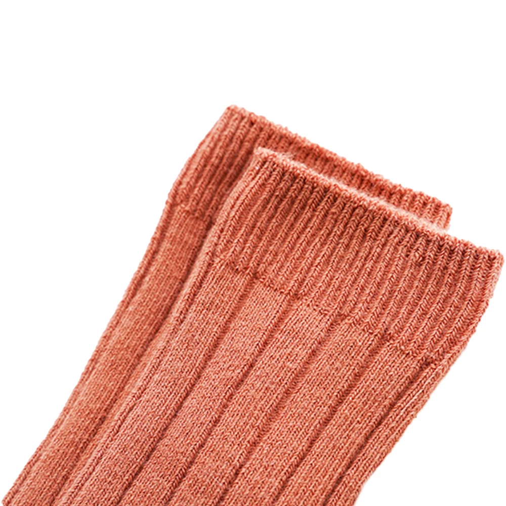 0-5Years Kids Toddler Infant Baby Girls Boys Solid Anti-Slip Knitted Long Stockings Cotton Knee Stockings