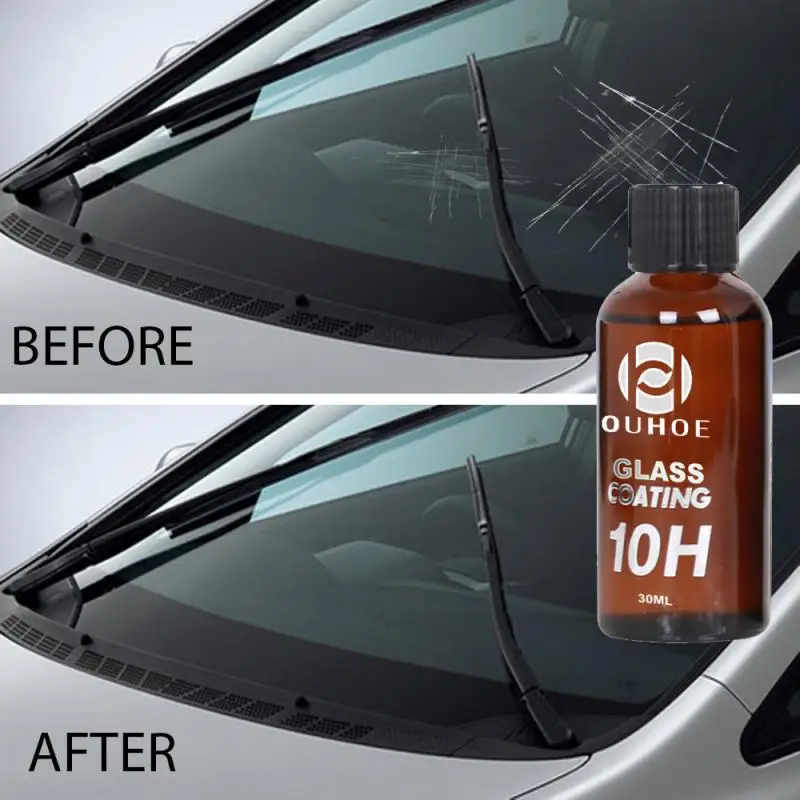 30/50ml 10H Car Glass Coating Liquid Super Hydrophobic Long Protective Anti-Corrosion Anti Scratch Repair Kit Paint Care | Автомобили и