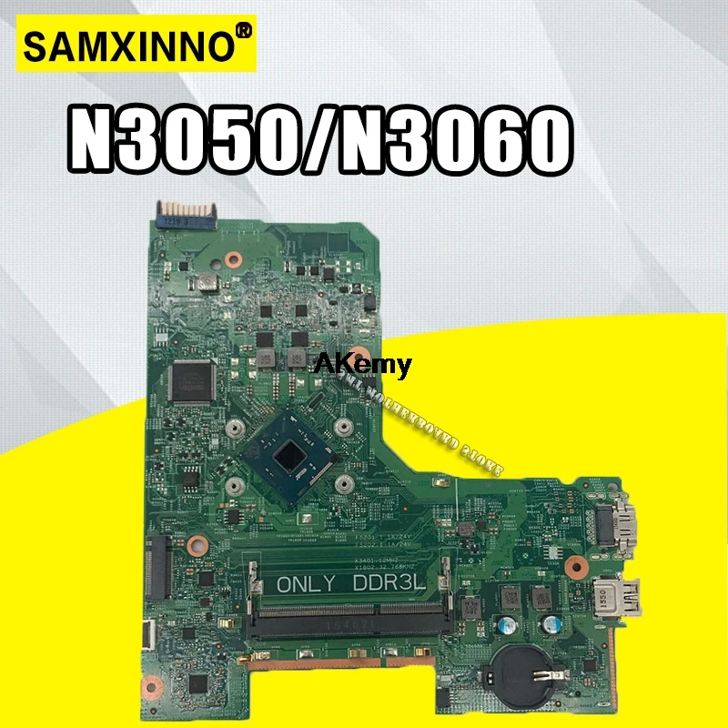 

CN-0P2DX7 P2DX7 FOR DELL INSPIRON 14 3452 15 3552 laptop motherboard 14279-1 PWB:896X3 N3050/N3060 32G SSD mainboard NOTEBOOK PC