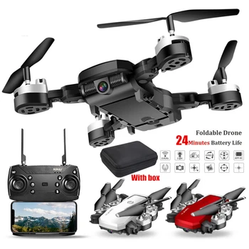 

2020 New HJ28 Drone GPS RC Drone with 720P HD Camera Foldable Quadcopter Dual Camera Long Endurance Aircraft Helicopter Toy