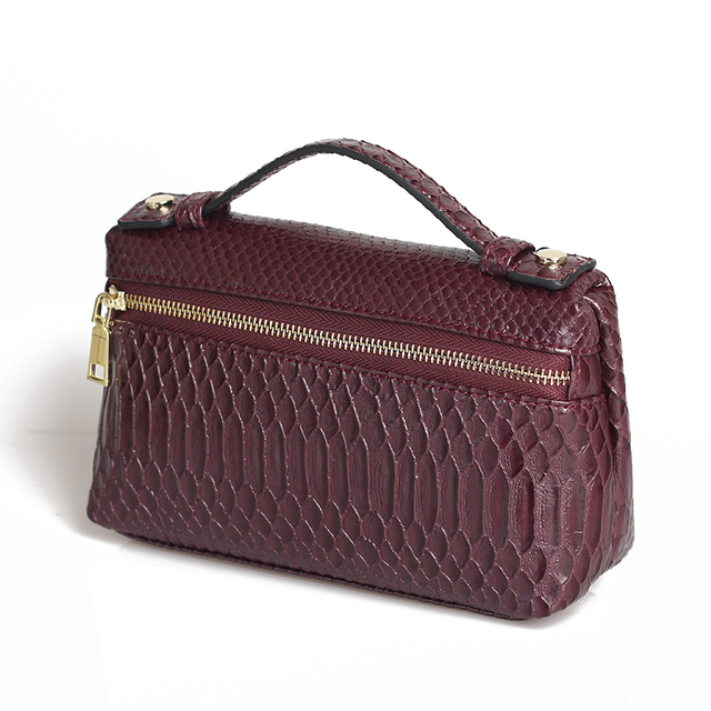 Fashion Designer Handbag Ostrich Pattern Portable Bag Clutch Bag 2022 Lady Hand Bag Purse Make Up Bag Trend Bag