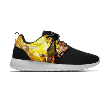 

Anime Dragon Ball Z Super Saiyan Vegeta Goku Hot Cool Sport Running Shoes Casual Breathable 3D Printed Sneakers Kids Boys Girls