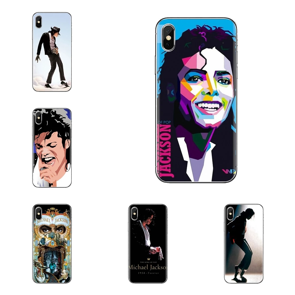 TPU Bag Case MICHAEL JACKSON KING OF MJ BEAT IT For Xiaomi Mi3 Samsung A10 A30 A40 A50 A60 A70 Galaxy S2 Note 2 Grand Core Prime |