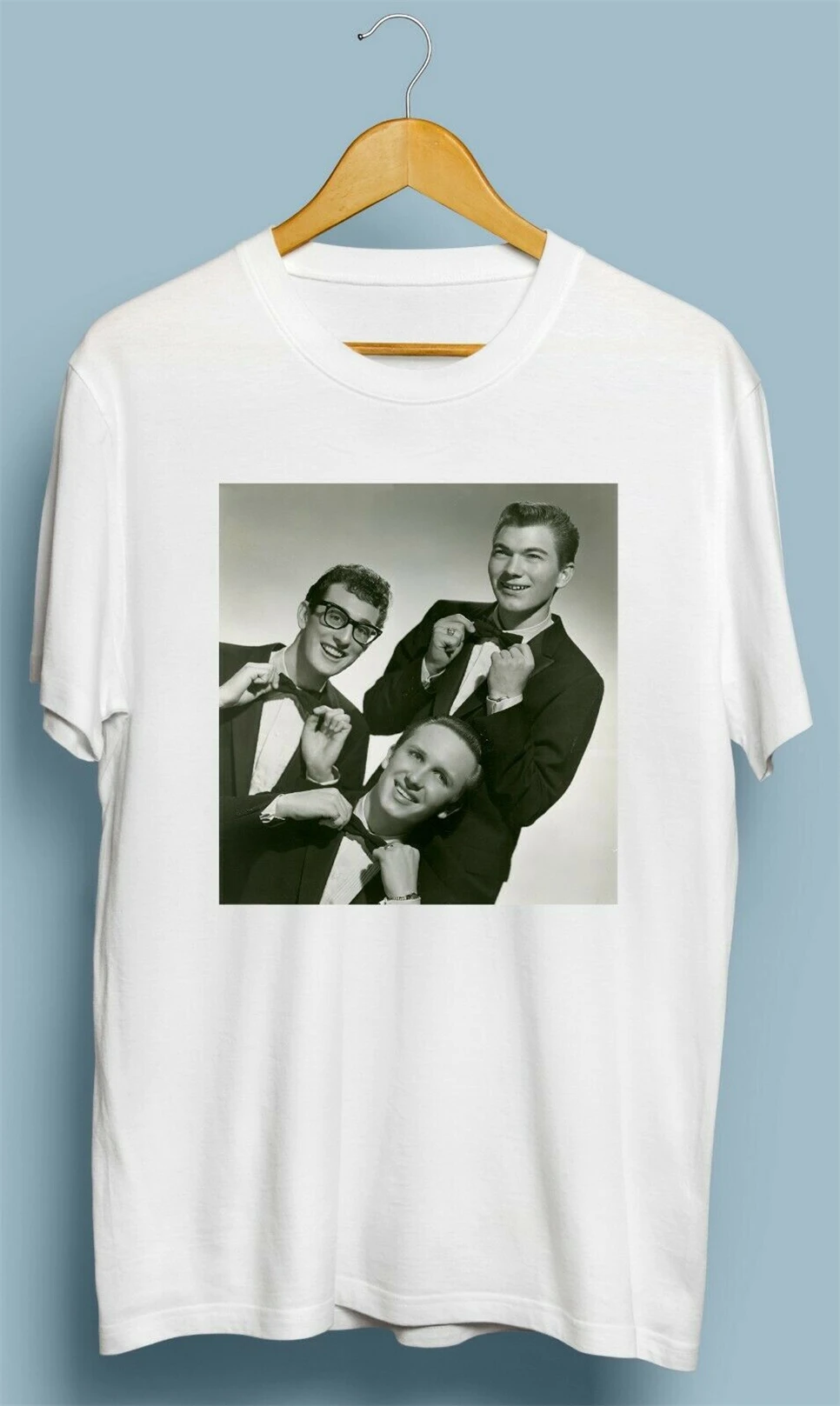 

Vintage Buddy Holly And Waylon Jennings T Shirt Size S M L Xl 2Xl New Funny Tee Shirt