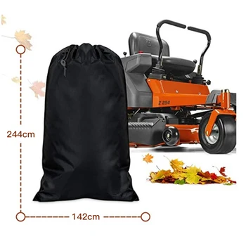 

Garden Leaf Storage Bag Foladable Sturdy Tractor Leaf Bag Gardening Lawn Leaf Yard Waste Container Leaves Storage Bag