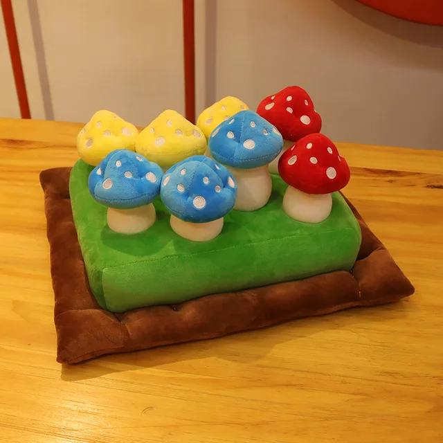 Creative Cute Small Mushroom Plush Toys Stuffed Vegetables Mushroom Soft Plush Doll Toy Kids Child Baby Toys Kawaii Gift