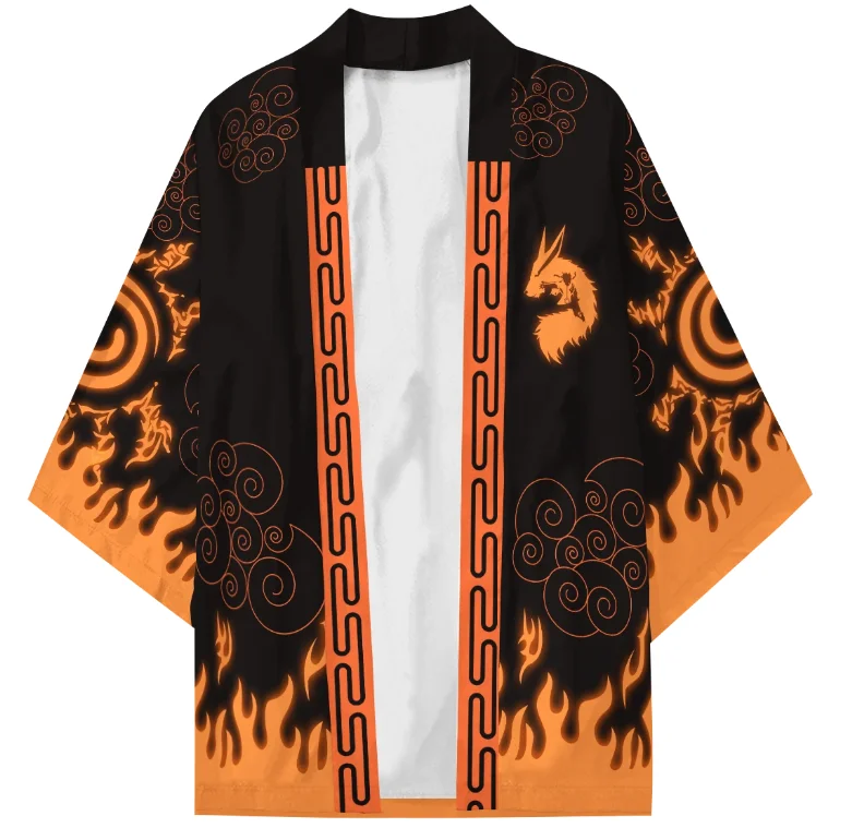 WMVCXI Hokage Ninja Konoha Kakashi Sharingan Cosplay Costumes Sasuke Kimono Haori Teens Cloak Cardigan Bathrobe Pajamas Sleepwear -Zentai shop online Hd10c8a249ff244c69f2933f4ba55eba94