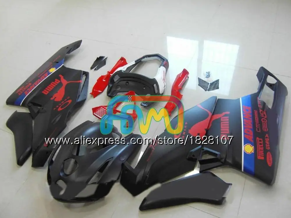OEM тело для поездок на мотоцикле DUCATI 749-999 749S 999 749 999 03 04 белый черный кузов 78BS. 15 749 999 S R 749R 999R 2003 2004 обтекатели комплект - Цвет: No. 13 Flat color