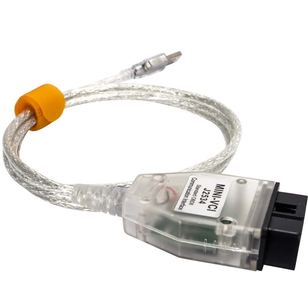 Новый OBD2 USB кабель для TOYOTA TIS Techstream MINI-VCI FT232RL OBD MINI VCI J2534 V13.00.022 инструменты