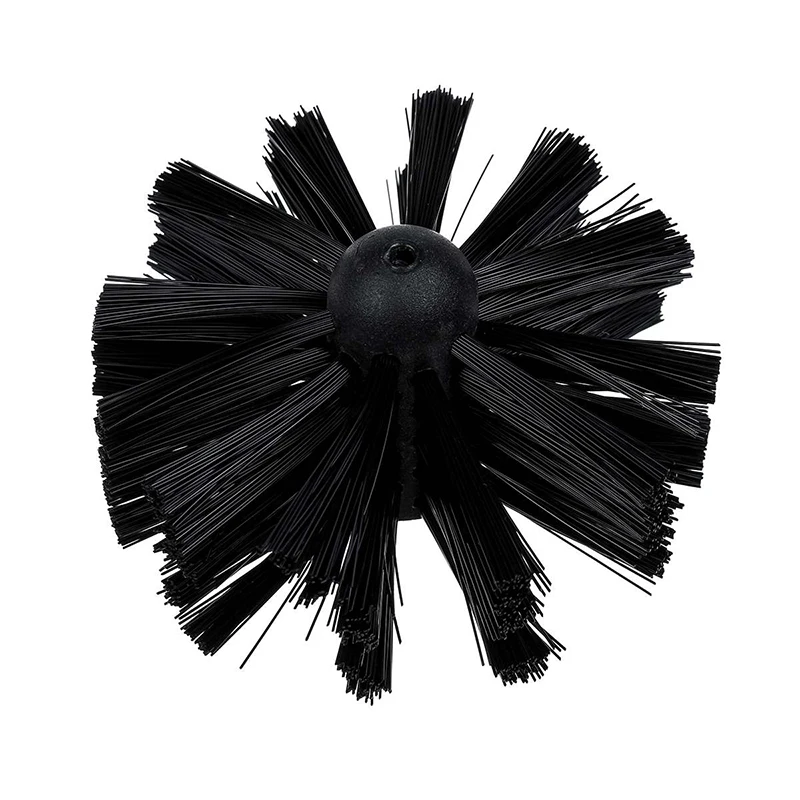 Perceuse électrique de nettoyage de cheminée, brosse de cheminée, ensemble rotatif de balayage de cheminée, utiliser 1 * tête de brosse 8 * tiges de connexion, nettoyage de tuyaux ► Photo 3/6