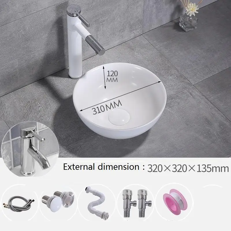 MODEL B Waschtisch Туалет Waschbecken черный собре Encimera Salle De Bain умывальник Lavandino Bagno поо Куба Banheiro Ванная комната раковина - Цвет: MODEL B