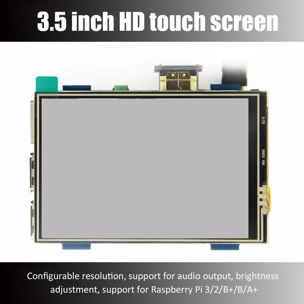 ЖК модуль 3 5 дюймовый Pi TFT резистивный сенсорный экран HDMI интерфейс для Raspberry