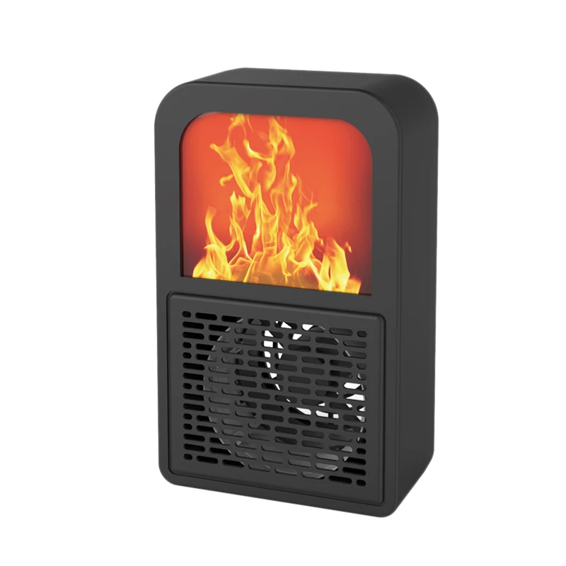 

Mini Electric Flame Heater Air Warmer Heating Stove Radiator Household Wall Handy Fan EU Plug