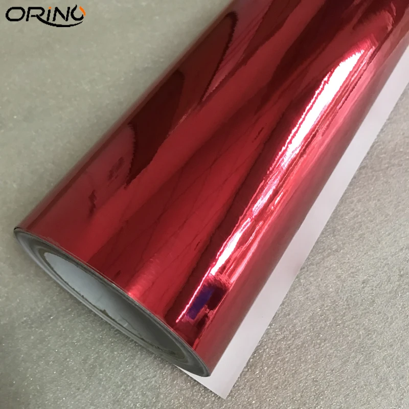 Red Chrome Vinyl Film Wrap-1