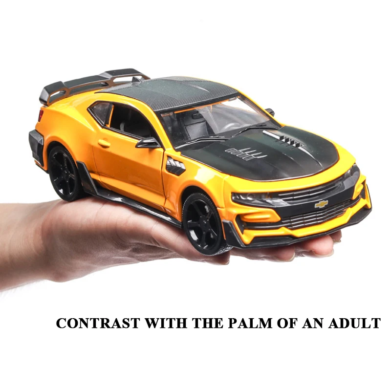 Модель литая игрушечного автомобиля Chevrolets Camaro в масштабе 1:24 модель спортивного с