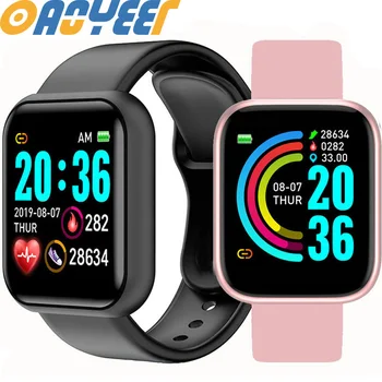 

Smart Watch Waterproof Bluetooth Blood Pressure Fitness Tracker Heart Rate Monitor Smartwatch Apple IOS Android smart Bracelet