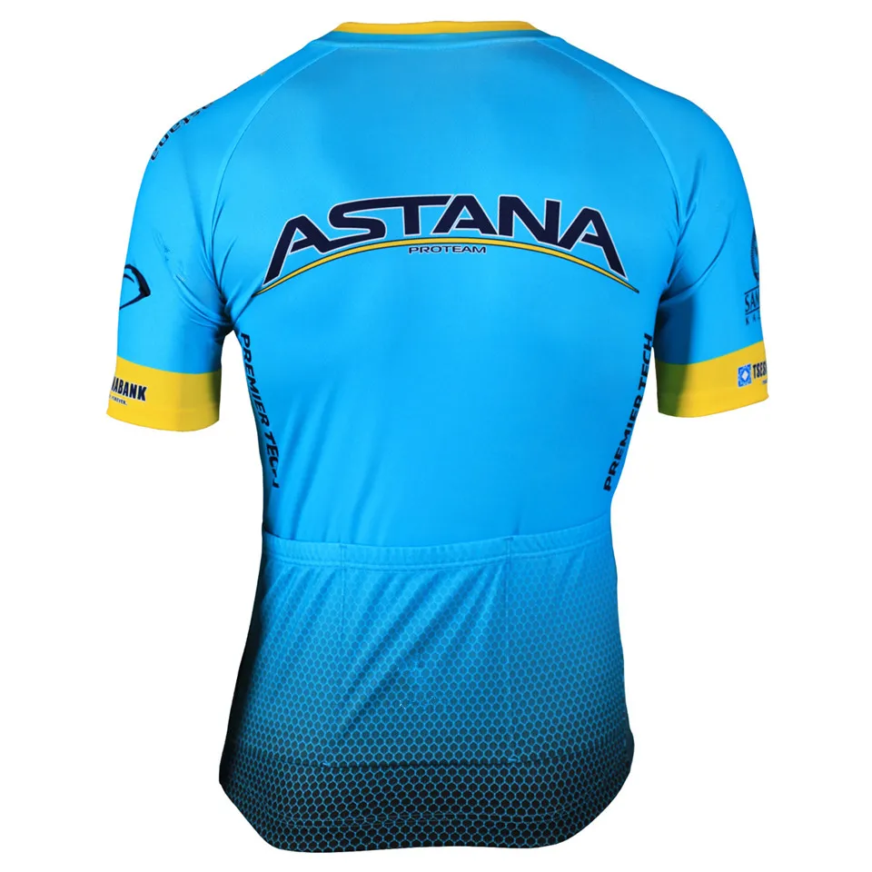 Мужская одежда для велоспорта Астана майки для велоспорта Одежда для велоспорта Велоспорт/Летняя команда дорога Cycliste 9D гель