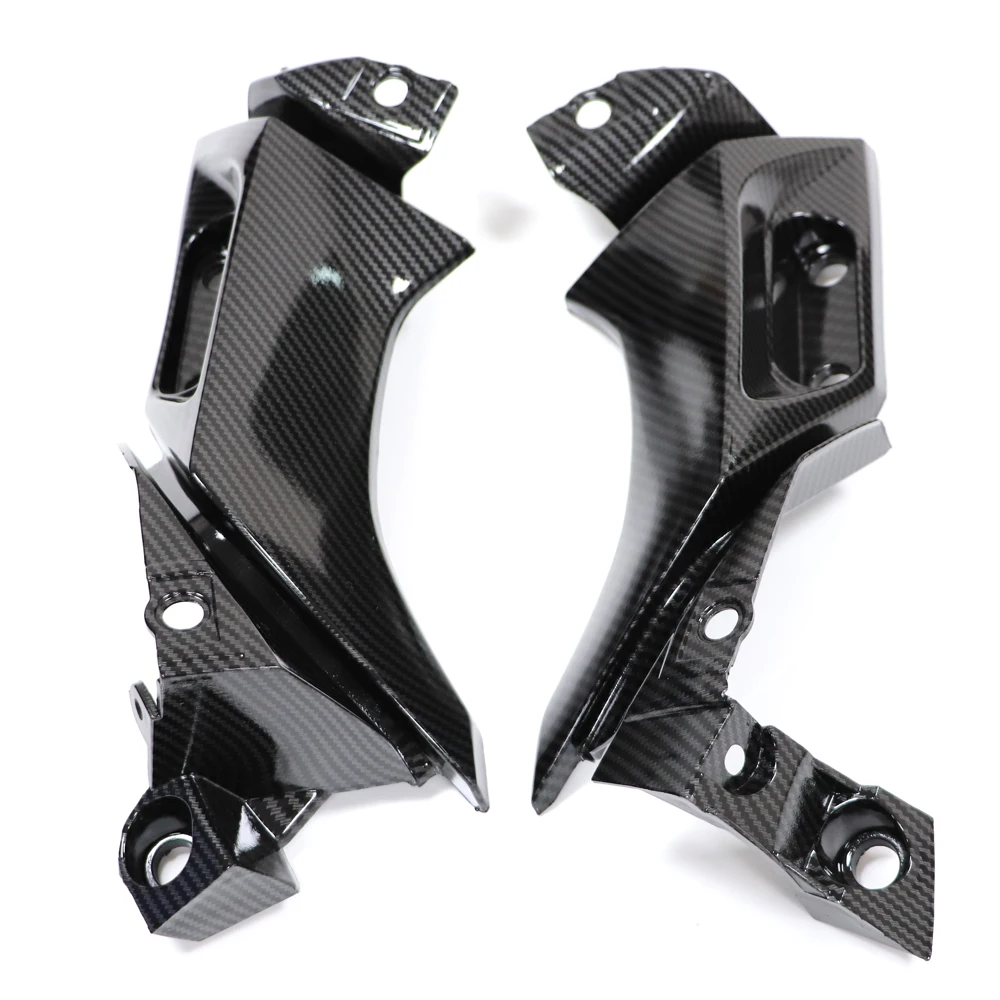 

Pair Carbon Fiber Middle Frame Cover Knee Fairing Side Panel Motorcycle For Yamaha R1 2004-2006