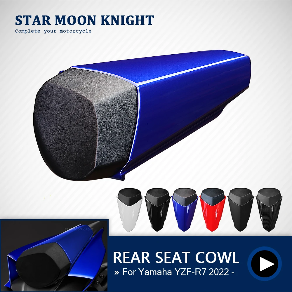 Motorcycle For Yamaha YZF R7 YZF R7 R 7 2022 Rear Pillion Seat Cowl