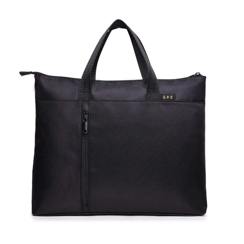 

Gore Rich Large-Volume Conference File Bag Oxford Cloth Business Briefcase Customizable Printed Logo Hand File Bag Men's