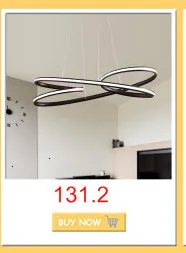 Белый/черный современный светодиодный подвесной светильник для столовой гостиной lamparas colgantes pendientes подвесной светильник