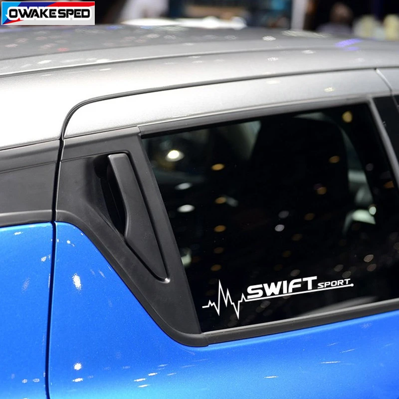 

2PCS Car Vinyl Decal Side Window Glass Sticker For Suzuki-Jimny Grand Vitara Swift Alto IGNIS Auto Exterior Accessories