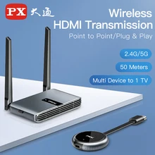 

PX 1080P Wireless HDMI Video Transmitter and Receiver Extender Transmission Streaming Display Dongle Phone Projector PC TV Stick