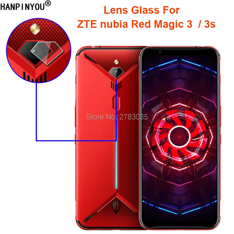 Для zte nubia Red Magic 3/3 s Прозрачная ультратонкая задняя крышка для объектива камеры Защитная пленка для задней камеры защитная пленка из закаленного стекла