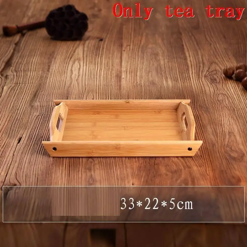 Bandeja Para Servir Keukenhulpjes Juego De Te Chino Serviertablett церемония пуэр бамбуковый держатель для кунг-фу китайский чайный поднос - Цвет: Number 6