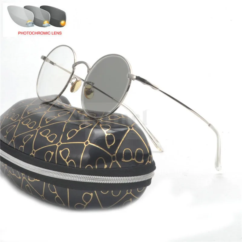 

Photochromic Reading Glasses Women Cat Vintage Fashion Eyeglass round Retro Clear lens Ladies Ultralight Diopter V400 FML