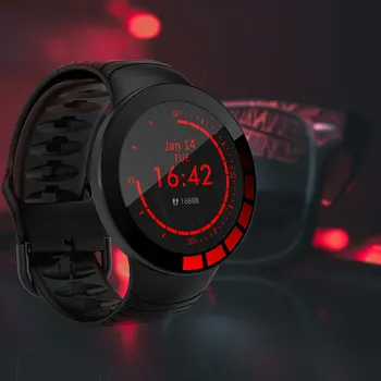 

E3 Full Circle Full Touch Smart Bracelet Body Temperature Detection Smart Watch Test Wristband Fitness Tracker