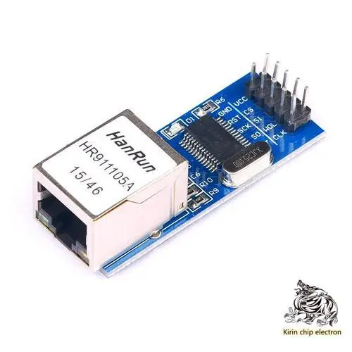2 шт./лот ENC28J60 сетевой модуль SPI интерфейс Ethernet SCM макетная плата Поддержка модуля