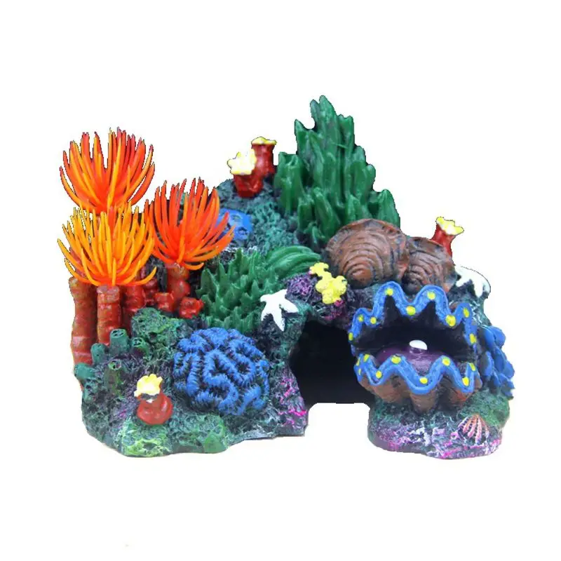 

Exotic Environments Caribbean Living Reef Aquarium Ornament Aquarium Decoration
