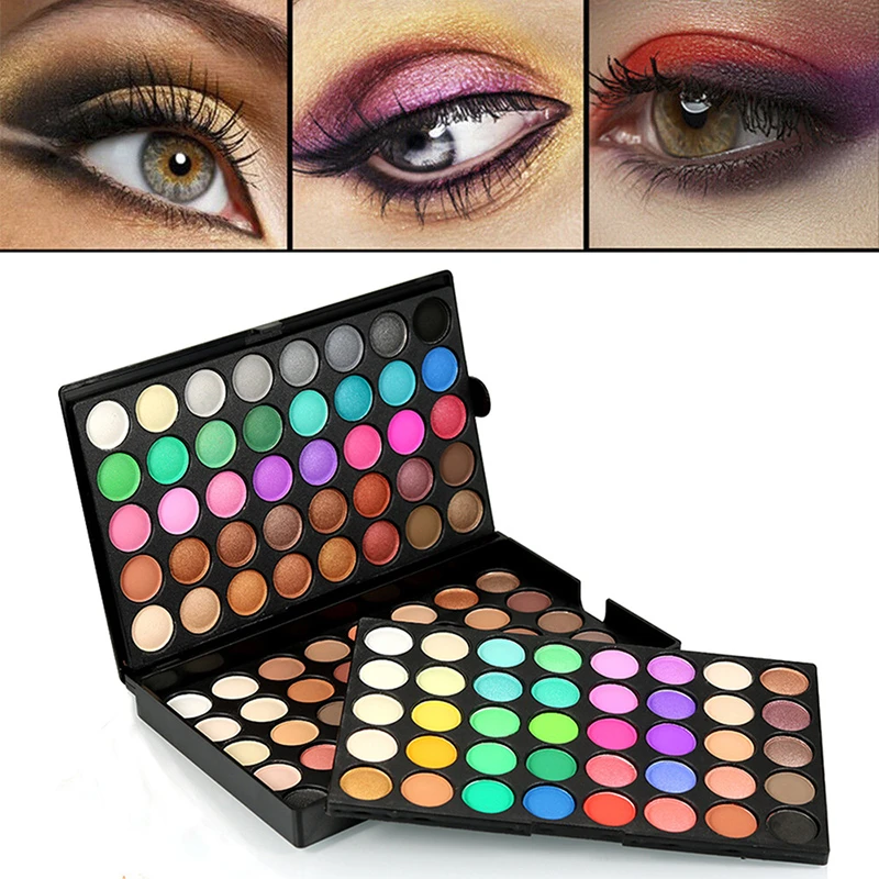 Paleta de sombras de ojos, Kit de maquillaje profesional, mate, brillante,  120 colores, M3, venta al por mayor|Sombra de ojos| - AliExpress