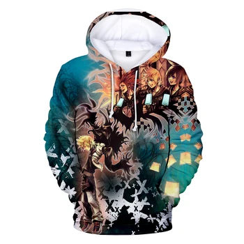 

Spring/Autumn New Kingdom Hearts 3D Hoodies Men/women Streetwear Hooded Hip Hop Sweatshirt Outwear New Kingdom Hearts 3D Hoodies