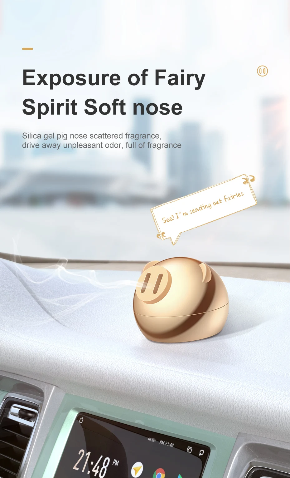 Baseus Car Air Freshener Perfume Aromatherapy Perfume for Home Fragrance Auto Aroma Solid Conditioning Paste Perfume Diffuser