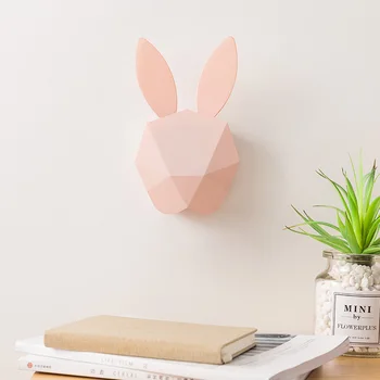 

WSFS Hot Rabbit Shaped LED Music Sound Control Night Light Alarm Clock pink
