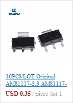 1pcs/5pcs/10 teile/los ensor elektronischer Chip ds18b20 bis-92 18 b20 Chips Temperatur sensor ic 18 b20 diy elektronisch – Detail 11