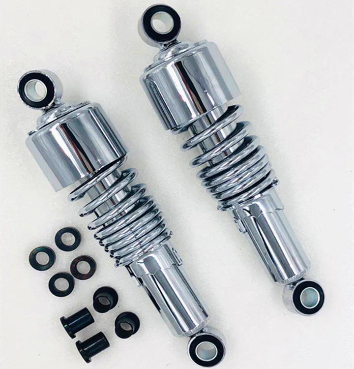 Ajustable de 267 мм amortiguador trasero para Dyna Fatboy Heritage Softail de hierro 883 Sportster Тур deslizamiento XR750