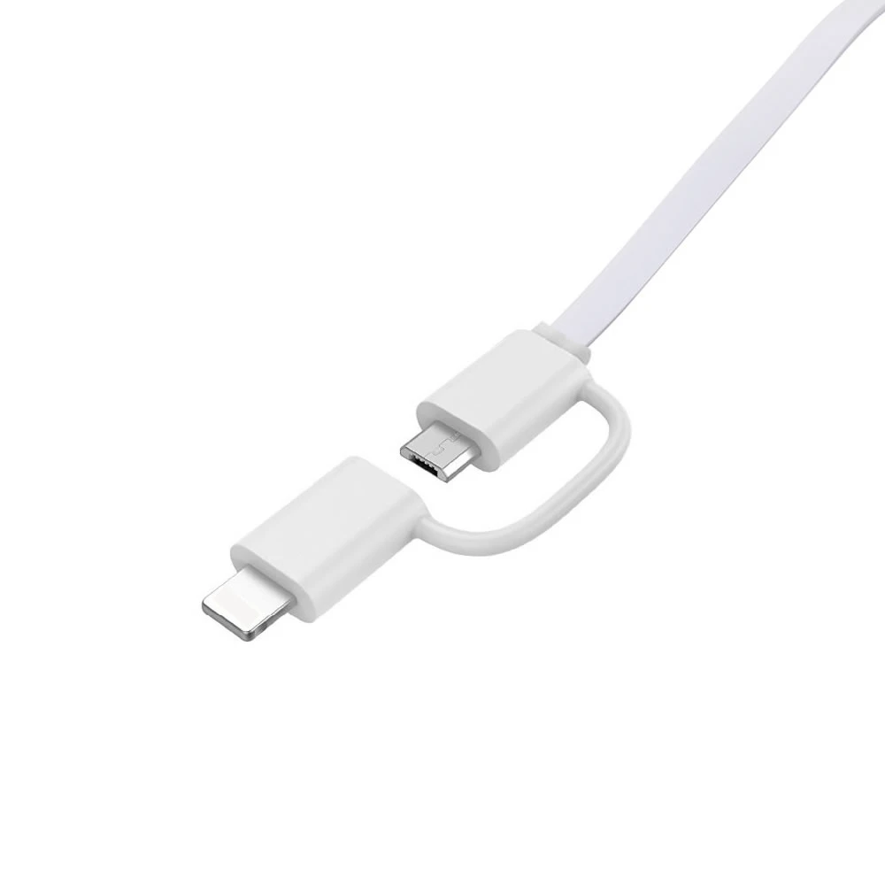 2 в 1 Micro USB/8-контактный кабель для зарядки(20 см