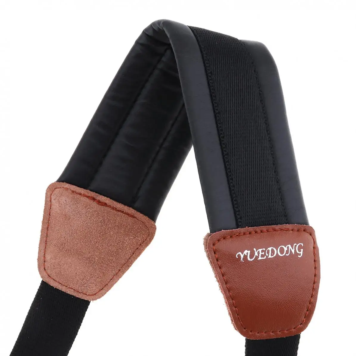 Premium Genuine Leather Double Shoulder Strap for Saxophone - 4.8CM Width