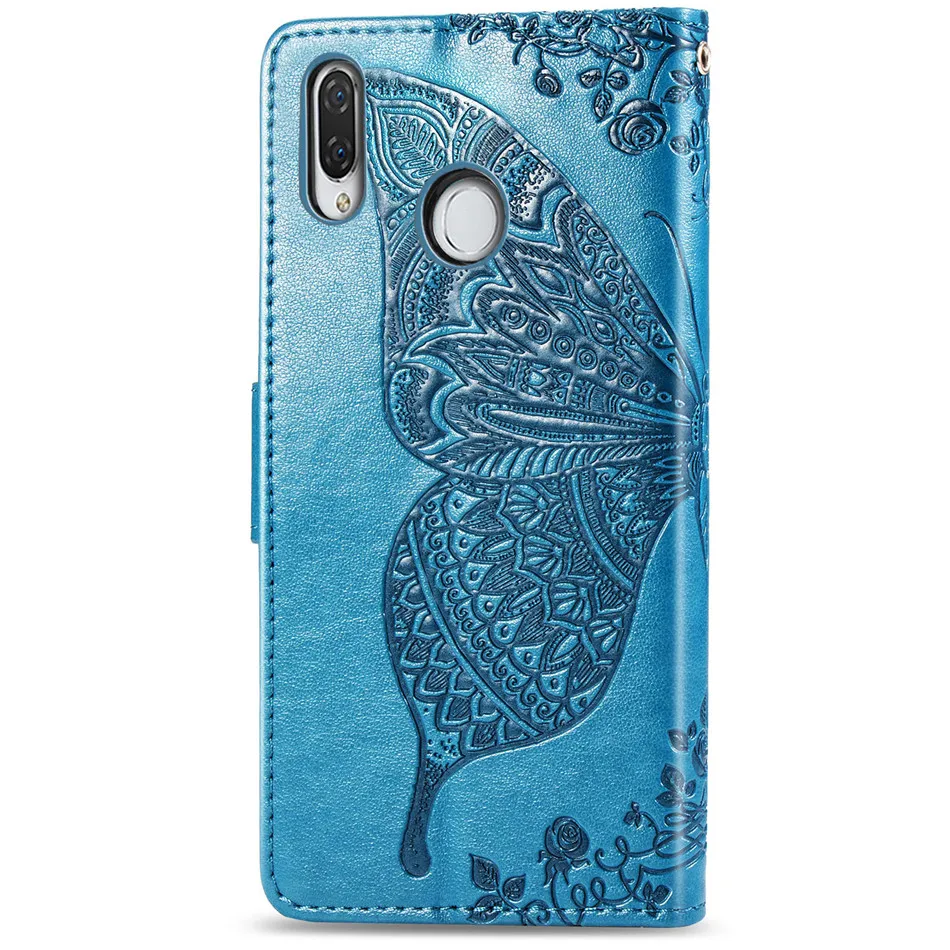 Чехол для телефона в стиле ретро с бабочкой для huawei P Smart Z Plus P30 Pro P20 Lite, романтичный чехол для телефона 30 20 10 Lite, кожаный чехол DP05F