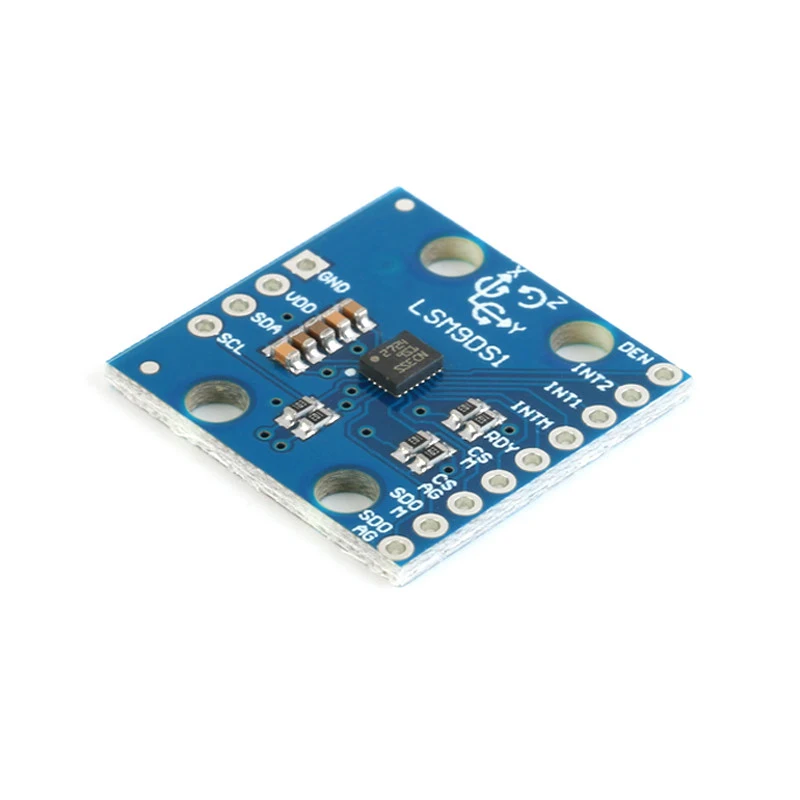 LSM9DS1 9DoF IMU Precision Accel Mag Gyro Attitude Sensor SPI I2C для Arduino|Адаптеры AC/DC| |