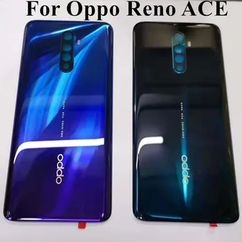 

100% Original For OPPO Reno ACE Back Housing Back Cover door Glass Battery Case with LOGO Replacement MIXUEWEIQI
